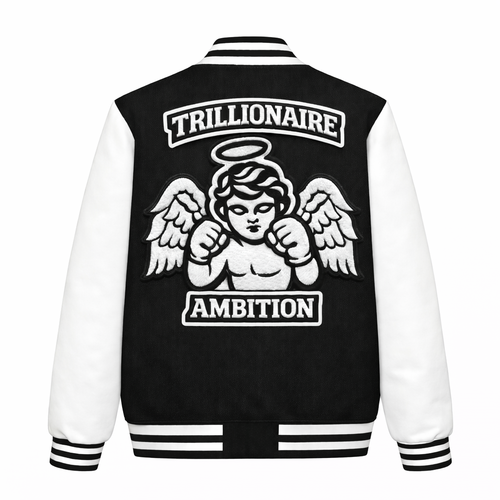 Trillionaire Ambition Fight Club Varsity Jacket