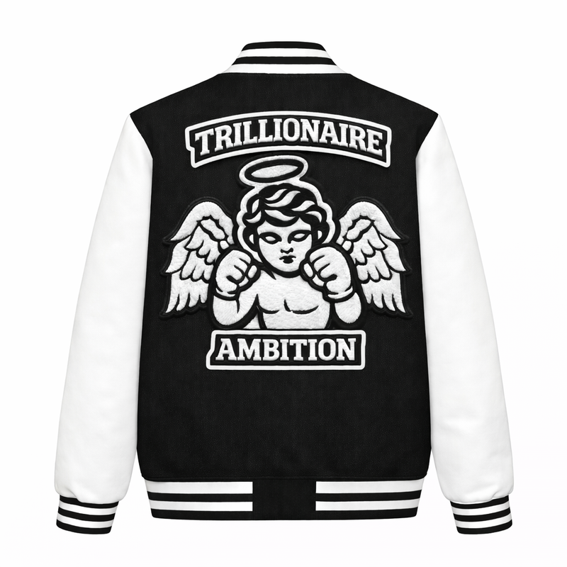 Trillionaire Ambition Fight Club Varsity Jacket
